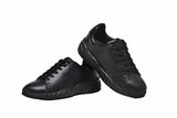 Mt. Emey 3401 Black - Women's Added Depth Oil/Slip Resistant Shoes with Laces