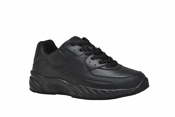 Mt. Emey 3403 Black- Women's Added Depth Oil/Slip Resistant Shoes with Laces