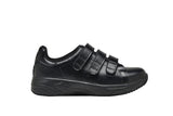 Mt. Emey 4402 Black - Men's Added Depth Oil/Slip Resistant Shoes with Straps