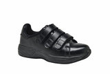 Mt. Emey 4402 Black - Men's Added Depth Oil/Slip Resistant Shoes with Straps