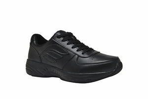 Mt. Emey 4403 Black - Men's Added Depth Oil/Slip Resistant Shoes with Laces