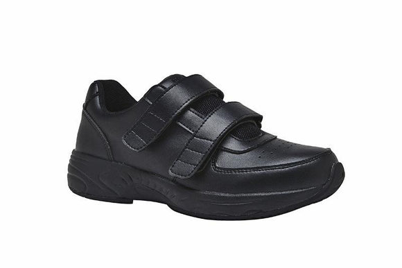 Mt. Emey 4404 Black - Men's Added Depth Oil/Slip Resistant Shoes with Straps