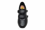 Mt. Emey 4404 Black - Men's Added Depth Oil/Slip Resistant Shoes with Straps