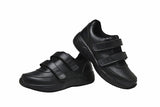 Mt. Emey 4404 Black - Men's Added Depth Oil/Slip Resistant Shoes with Straps