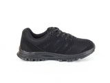 Mt. Emey 9306 Black -Women's Mesh Walking Shoes Black Lace