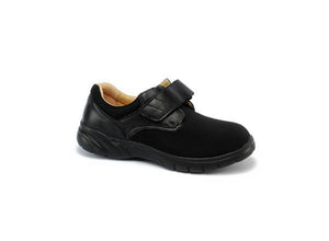 Mt. Emey 9602 Black Lycra - Men's Extra-depth Casual Shoes