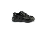 Mt. Emey 9701-1V Black - Men's Extra-depth Athletic/Walking Shoes with Straps