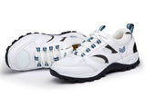 Mt. Emey 9708-3L White - Men's Extreme-Light Athletic Walking Shoes