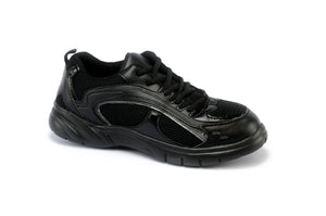 Mt. Emey 9701-1L Black -  Men's Extra-depth Athletic/Walking Shoes with Laces