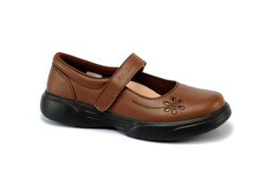 Mt. Emey 9205 Brown - Women's Extreme-Light Mary Jane Strap