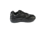 Anwser2 554-1 Black - Men's Athletic Walking Shoes with Laces