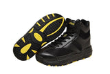 Mt. Emey 2152 Black - Children Oil/Slip Resistant Boots with Laces