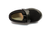 Mt. Emey 628-E Black (10E/14E Width) -  Black Women's Lycra Casual Shoes