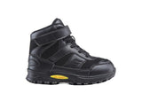 Mt. Emey 3305-1H Black - Children Straight Last Athletic Boots with Elastic Laces