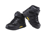 Mt. Emey 3305-1H Black - Children Straight Last Athletic Boots with Elastic Laces