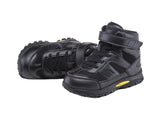 Mt. Emey 3305-1H Black - Children Straight Last Athletic Boots with Elastic Laces