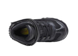 Mt. Emey 3305-1H Black - Children Straight Last Athletic Boots with Elastic Laces